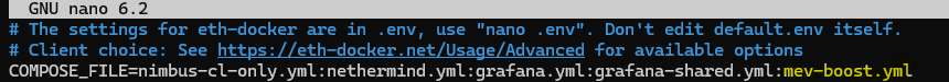 COMPOSE_FILE line with mev-boost.yml