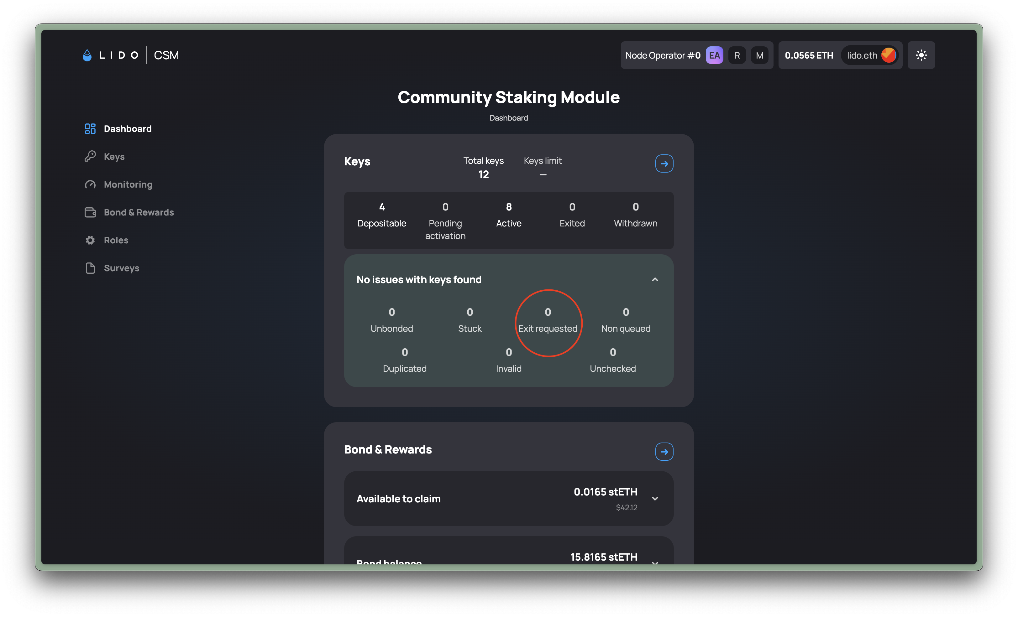 Monitoring Dashboard