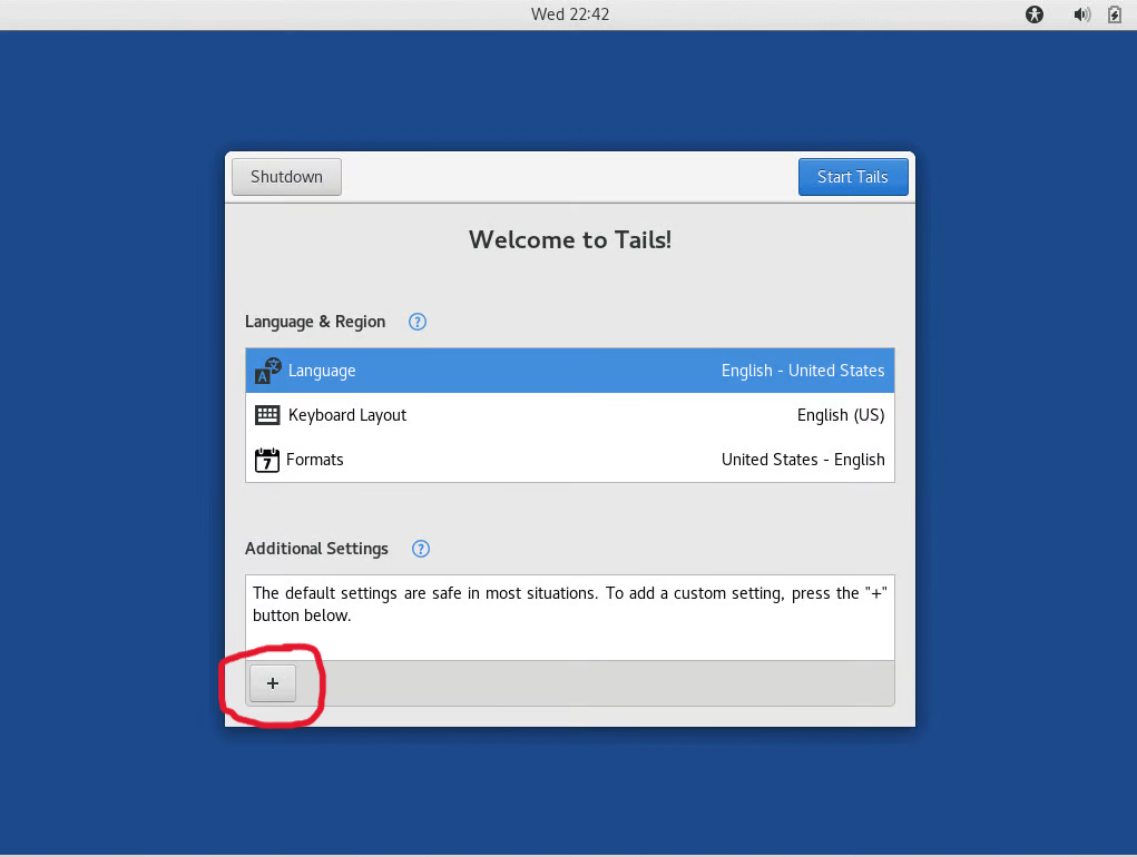 Add password screenshot