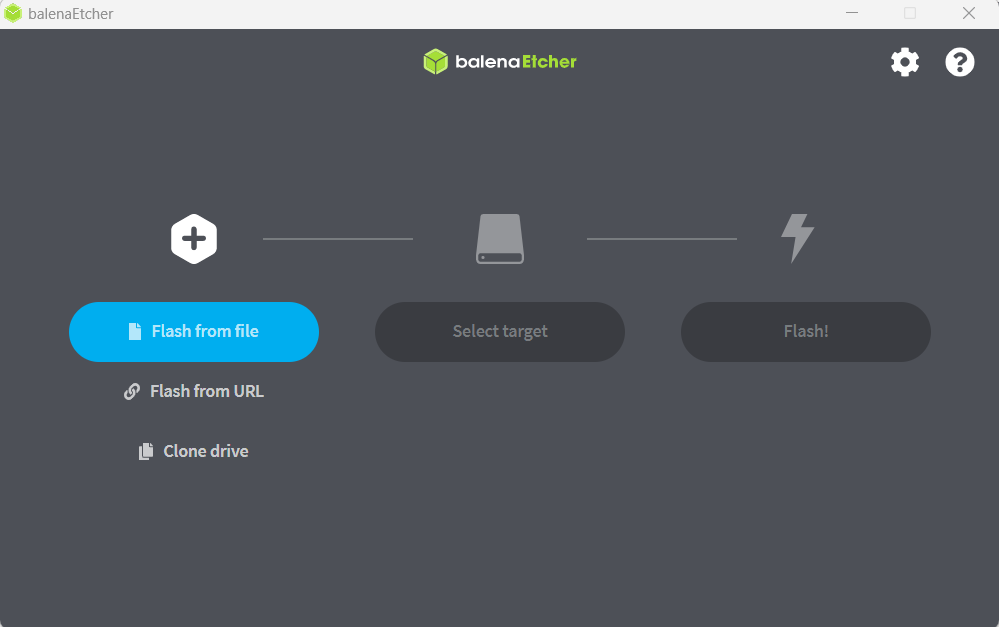 Etcher - Flash from File